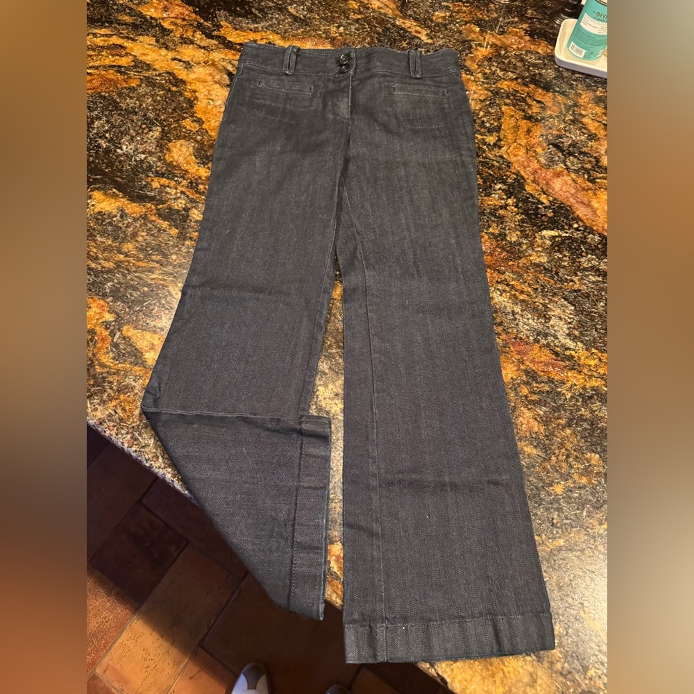 Ann Taylor Flare Wide Leg Jeans